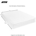 Primrose 1000 Pocket Memory Mattress by Roseland Sleep - Image 11