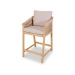 Roma FSC Bar Set 100cm High Table With 4 Deluxe Bar Stools - Image 7