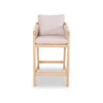 Roma FSC Bar Set 100cm High Table With 4 Deluxe Bar Stools - Image 9
