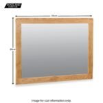Zelah Oak Mirror - Image 8
