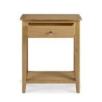Alba Oak Telephone Table - Image 2