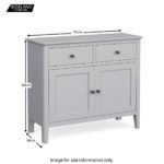 Elgin Grey Small Sideboard - Image 23