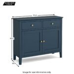 Stirling Blue Small Sideboard - Image 7