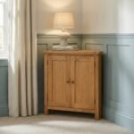 Lanner Oak Corner Cupboard - Image 2