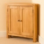 Lanner Oak Corner Cupboard - Image 4