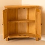 Lanner Oak Corner Cupboard - Image 6