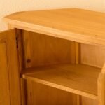 Lanner Oak Corner Cupboard - Image 7