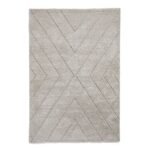 Somerville Chevron Shaggy Berber Rug - Image 12