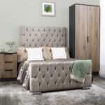 Jago Slatted Effect 2 Door Wardrobe - Image 2
