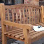 Lytham FSC Acacia 3 Seater Garden Bench - Image 2