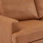 Max Faux Leather 3 Seater Sofa - Image 4