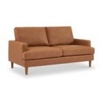 Max Faux Leather 3 Seater Sofa - Image 3