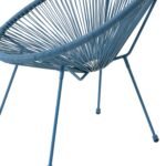Monaco 2 Seat Egg Chair Bistro Set - Image 6