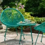 Monaco 2 Seat Egg Chair Bistro Set - Image 21