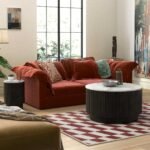 Milo Mango & Marble Round Fluted Coffee Table - Image 2