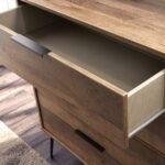 Moreno Rustic Oak 4 Drawer Chest - Image 5