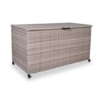 Natural Weave 645L Cushion Storage Box with Gas Lift - Image 6