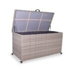 Natural Weave 645L Cushion Storage Box with Gas Lift - Image 7