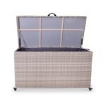 Natural Weave 645L Cushion Storage Box with Gas Lift - Image 9