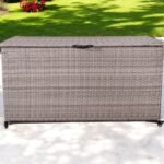 Natural Weave 826L Cushion Storage Box with Gas Lift - Image 5