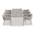 Olma 6 Seater Dining Table Set & Chairs - Image 4