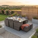 Paris 10 Seat Lux Rattan Cube Set
