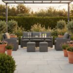 Paris Rattan Seven Seater Deluxe Sofa Dining Set
