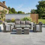 Paris Rattan Seven Seater Deluxe Sofa Dining Set - Image 3
