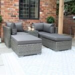 Paris 2-4 Seater Rattan Multi Setting Relaxer Set - Image 2