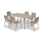 Porto 6 Seater Rectangular Dining Set - Image 16