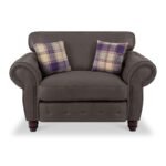 Ashford Faux Leather Snuggle Chair - Image 4