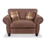 Ashford Faux Leather Snuggle Chair - Image 3