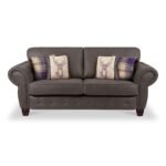 Ashford Faux Leather 3 Seater Sofa - Image 4