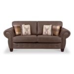 Ashford Faux Leather 3 Seater Sofa