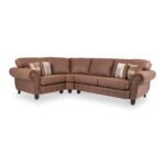 Ashford Faux Leather Corner Sofa - Image 4