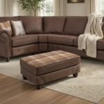 Ashford Faux Leather Footstool - Image 2