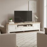 Bramley 200cm Wide TV Unit - Image 2