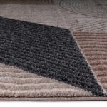 Quimby Textured Geometric Design Rug - Image 4