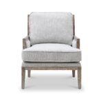 Winchester Textured Linen Accent Chair - Image 3
