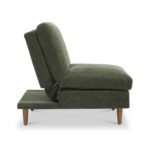 Carrington Chenille Click Clack Lounge Chair - Image 4