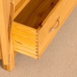 Newlyn Oak Double Wardrobe with Drawer - Image 9