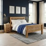 Zelah Oak Slatted Bed Frame