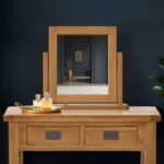 Zelah Oak Vanity Mirror - Image 2