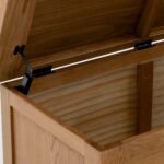 Zelah Oak Blanket Box - Image 4