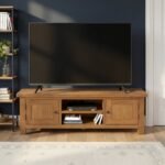 Zelah Oak 150cm TV Stand - Image 2