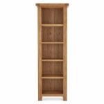 Zelah Oak Narrow Bookcase - Image 3
