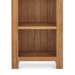 Zelah Oak Narrow Bookcase - Image 9