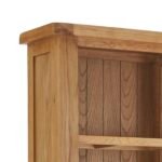 Zelah Oak Narrow Bookcase - Image 7