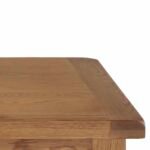 Zelah Oak Large Computer Desk - Image 7