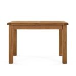Zelah Oak 120-165cm Extending Dining Table - Image 4